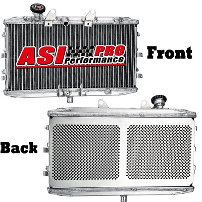 Aluminum Radiator w/Cover Grill Guard For 2004-18 2015 Triumph Rocket 3 III 2300 - Image 1 of 4