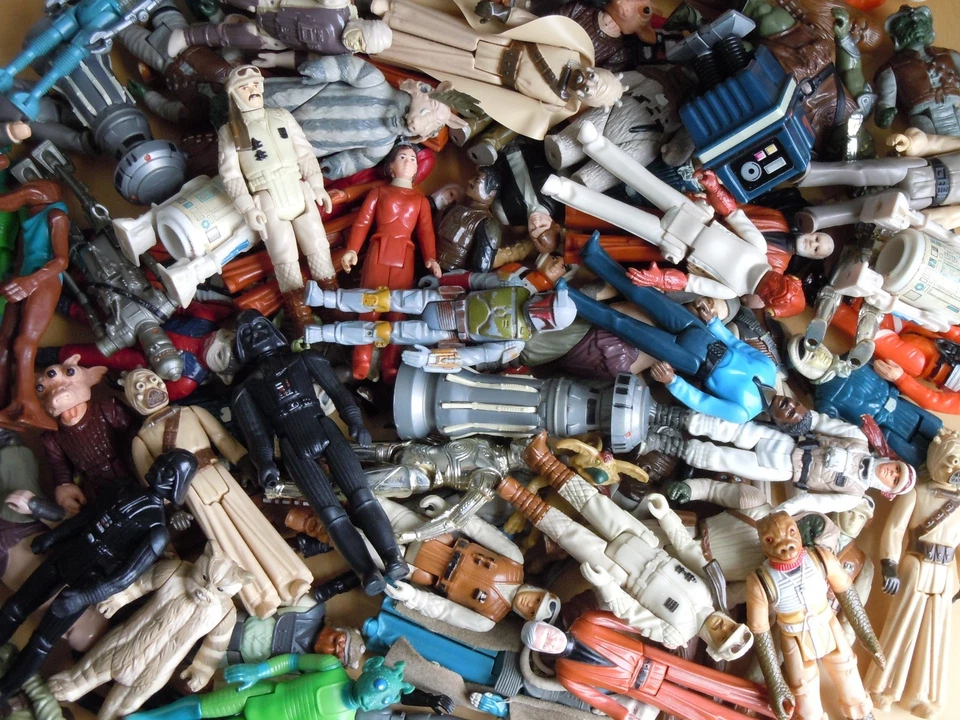Vintage Original Kenner Star Wars Action Figure Grab Bag Lot 1977-1984 3, 6, 8 + - Image 1 of 1