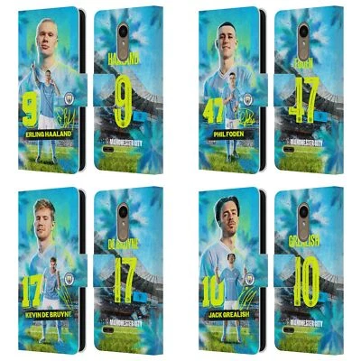MANCHESTER CITY MAN CITY FC 2023/24 FIRST TEAM LEATHER BOOK CASE FOR LG PHONES 1 - Image 1 of 4