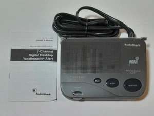 Radio Shack 7 Channel Digital Weather Radio Alert Weather Radio Cat No. 12-247B - Picture 1 of 6