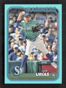 2024 Topps Series 2 Luis Urías #674 Aqua Fanatics Esclusiva - Foto 1 di 2