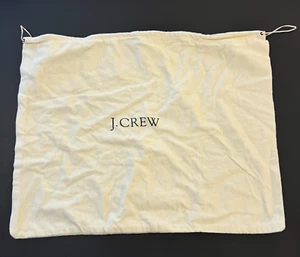 J Crew Cartera Zapato Cubierta Antipolvo Bolsa 21" x 16" - Imagen 1 de 4