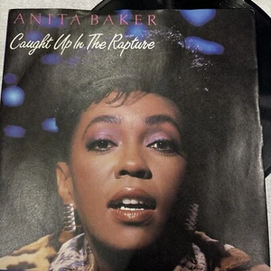 ANITA BAKER - CAUGHT UP IN THE RAPTURE - 7" SINGLE - SOUL - VINYL - PLAY TESTED - Picture 1 of 3