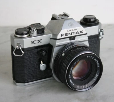 Cámara fotográfica ASAHI PENTAX KX + lente SMC Pentax 55 mm f1,8 Prime Foto 1 de 4