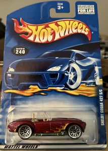 2001 HOT WHEELS COLLECTORS #240 SHELBY COBRA 427 S/C - Picture 1 of 1
