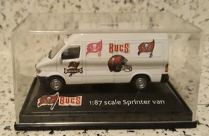 1/87 Scale diecast Mercedes Benz Sprinter Van Custom Tampa Bay Buccaneers - Picture 1 of 10
