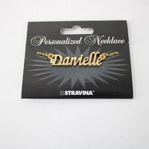 Danielle NEU Goldton Strass Akzent 14,5"" mit 4,5"" Multi Ring Ext Halskette - Bild 1 von 6