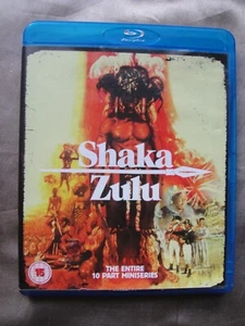 SHAKA ZULU The Mini Series 1996 Bluray 2 Disc Set RARE - Picture 1 of 2
