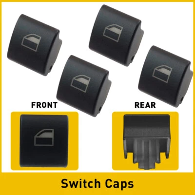 Botón interruptor ventana tapa BMW E46 4 PIEZAS 323i 325i 330i M3 328i 323ci 325ci Foto 1 de 4