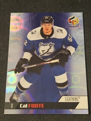 20-21 Upper Deck Cal Foote HoloGR-FX Rookie 🚨🚨🚨 Tampa Bay Lightning  - Image 1 of 2