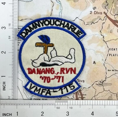 Parche, USAF, USAf Air Force parche, Snoopy, Snoopy Dog, VMFA 115, USAF, P2 Foto 1 de 3