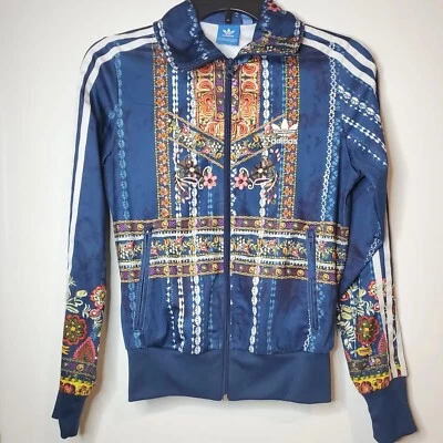 Chaqueta de Pista Adidas Originales Para Mujer Cirandeira Firebird AY6907 Extra Pequeña Foto 1 de 4