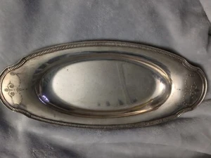 147.89Amazing Rare Elegant Vintage ONEIDA COMMUNITY Plate 1921  - Picture 1 of 5