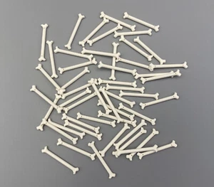 LEGO 50x BULK LOT Bones Long White - Dog Animal Weapon Halloween Pet Zoo Food - Picture 1 of 2