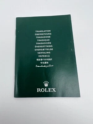 ROLEX 565.01  TRANSLATION BOOCKLET - Immagine 1 di 4