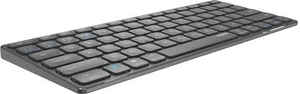 Rapoo E9600M Tastatur RF Wireless Bluetooth Grau DEU Layout QWERTZ Wiederaufladb - Bild 1 von 3