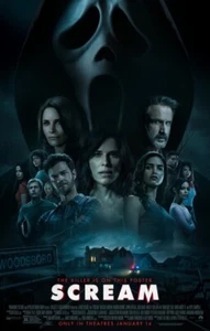 SCREAM (2022) ORIGINAL AUTHENTIC MOVIE POSTER - 27X40 - D/S - Rolled - Bild 1 von 1