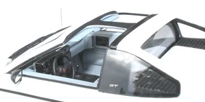 Pontiac Fiero GT 1988 Automodello ONE24 panel superior en T 1:24 blanco certificado de autenticidad stock final - Imagen 1 de 5