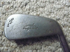 Vintage men right handed H & B Louisville PowerBilt single iron 2 iron - Picture 1 of 5