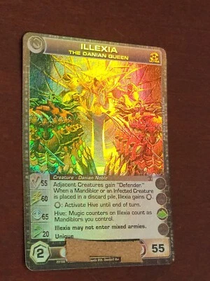 ILLEXIA THE DANIAN QUEEN - MEDIUM ENERGY - FIRST EDITION - ULTRA RARE CHAOTIC - Image 1 of 4
