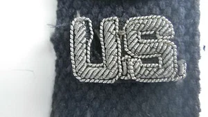 WWII US Army Air Force Silver Bullion Embroidered US Insignia Patch Devise - Picture 1 of 6