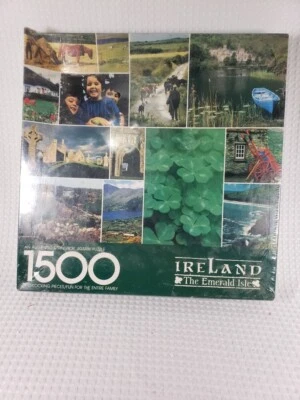 Springbok Jigsaw Puzzle 1987 Ireland The Emerald Isle-1500 pieces-sealed NEW  - Image 1 of 3