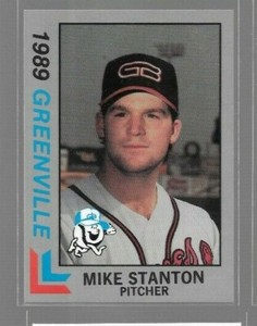 1989 Best Cards Limited Edition Mike Stanton #14 Greenville Braves
