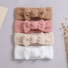 Enfant Nounours Nœud Élastique Nylon Serre-Têtes Turban Bébé Bandeau DIY .