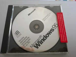 CD MICROSOFT WINDOWS 95 MAI USATO - Foto 1 di 2