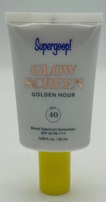 SUPERGOOP Glow Screen SPF 40 Golden Hour 0.68 FL oz Exp. 2027 /NEW  Sealed - Image 1 of 2