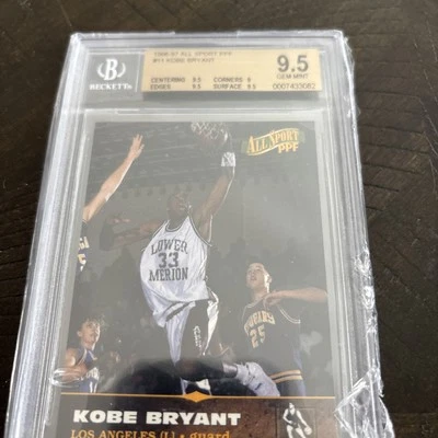 1996-97 Kobe Bryant All Sport PPF #11 rookie BGS 9.5 🚀🚀🚀invest - Image 1 of 2