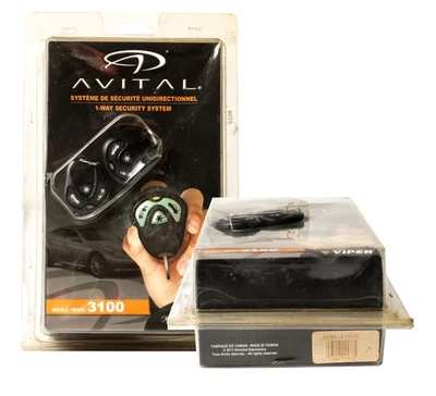 Avital 3100 1 vía control remoto 3 canales clon seguro sistema de seguridad número de modelo 21930 Foto 1 de 4