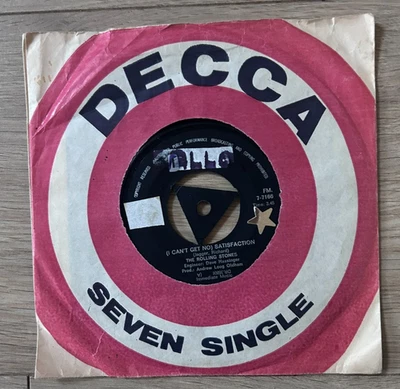 The Rolling Stones RARE Rhodesia /Zimbabwe Press I Can't Get No Jagger, Bowie - Image 1 of 4
