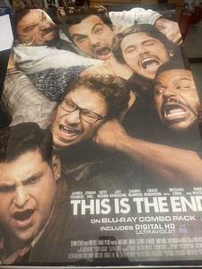 Original DVD Promo Movie Poster THIS IS THE END 27x40" Rogen Franco No Frame #3 - Picture 1 of 8