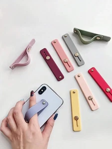 Phone Finger Strap Grip Holder Elastic Selfie Sling for Mobile Phone Universal - Picture 1 of 11