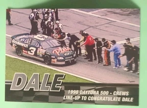 2007 Press Pass - Nascar #38 - Dale Earnhardt - 1998 Daytona 500 - Crews Line Up - Picture 1 of 2
