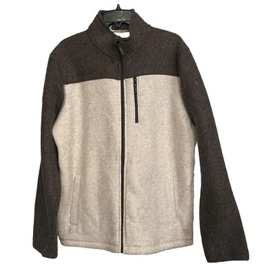 Chaqueta Smartwool Hudson Trail Bloques de Colores Mezcla de Lana Vellón Cremallera Para Hombres XL Nueva Foto 1 de 4