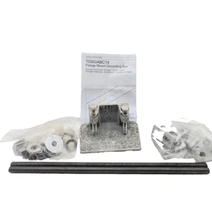 Erico TDSGABC14 Grounding Theft Deterrent Busbar Kit Beam Flange Mount - Picture 1 of 6