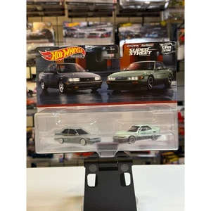 Paquete de 2 Hot Wheels Premium Car Culture 91 Nissan Sentra SE-R Silvia (S13) HYF04 - Imagen 1 de 6