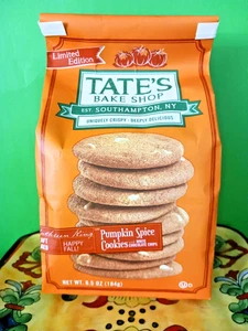 TATE'S BAKE SHOP PUMPKIN SPICE COOKIES 6,5 OZ BEUTEL*LIMITED EDITION*NEU*LETZTE!  - Bild 1 von 15