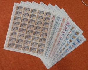 SAN MARINO 1959 Francobolli di Sicilia 8 fogli interi MNH** - Picture 1 of 1