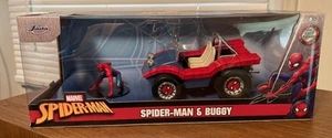 Jada Marvel Spider-Man & Spider Buggy 1:24 Scale & Die-cast - #33729 (2022) - Picture 1 of 10