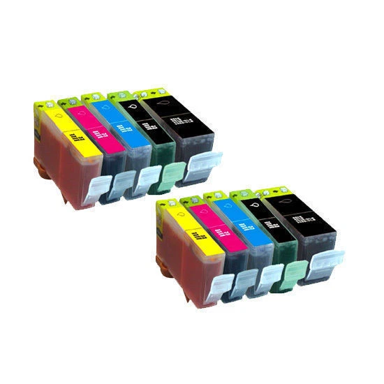 10 PK NEW Ink Cartridges use for Canon PGI-5 CLI-8 iP4500 iP5200 MP530 MP600 - Image 1 of 1