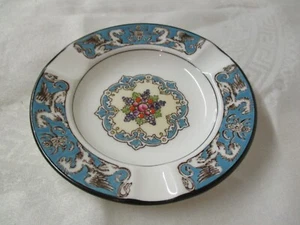Vintage England Wedgwood Ashtray turquoise Florentine Fruit - Picture 1 of 5
