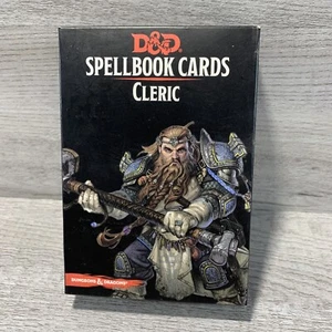 Dungeons and Dragons RPG Spellbook Cards - 153 Card Cleric Deck - Picture 1 of 6