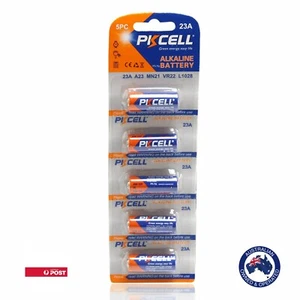 5 x 23A 21/23 A23 23A 23GA 12V Alkaline Battery Garage Car Remote Alarm PKCell - Picture 1 of 2