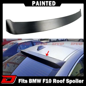10-16 Fit For BMW 5-Series F10 Sedan H Rear Roof Spoiler Wing Painted #668 - Picture 1 of 8