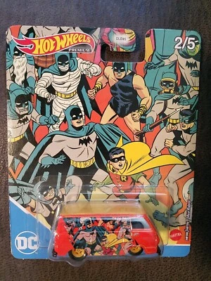 Hot Wheels Premium Pop Culture DC '66 Dodge A100 Van Batman 2022 NEW - Image 1 of 3