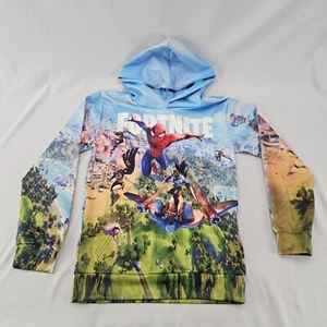 Boys Girls 3D Printed Battle Royale Hoodie Teen Pullover Pocket TopFN-3-Small - Picture 1 of 12
