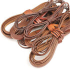 200cm Vintage Leather Cowhide Strip Flat Rope DIY Bag String Cord Making Crafts